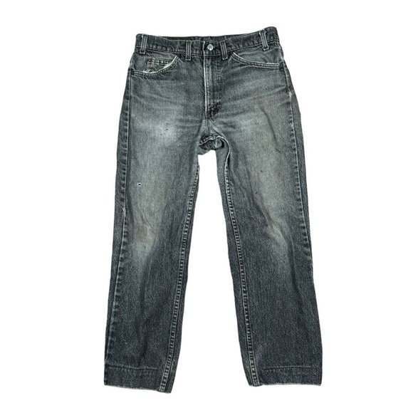 Vintage Levis 505-0259 Gray Brown Jeans 32x26.5 -Made in USA - Picture 2 of 12